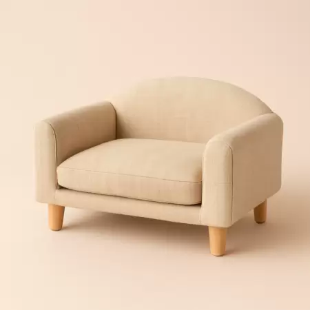 Cama Sofá de Linho